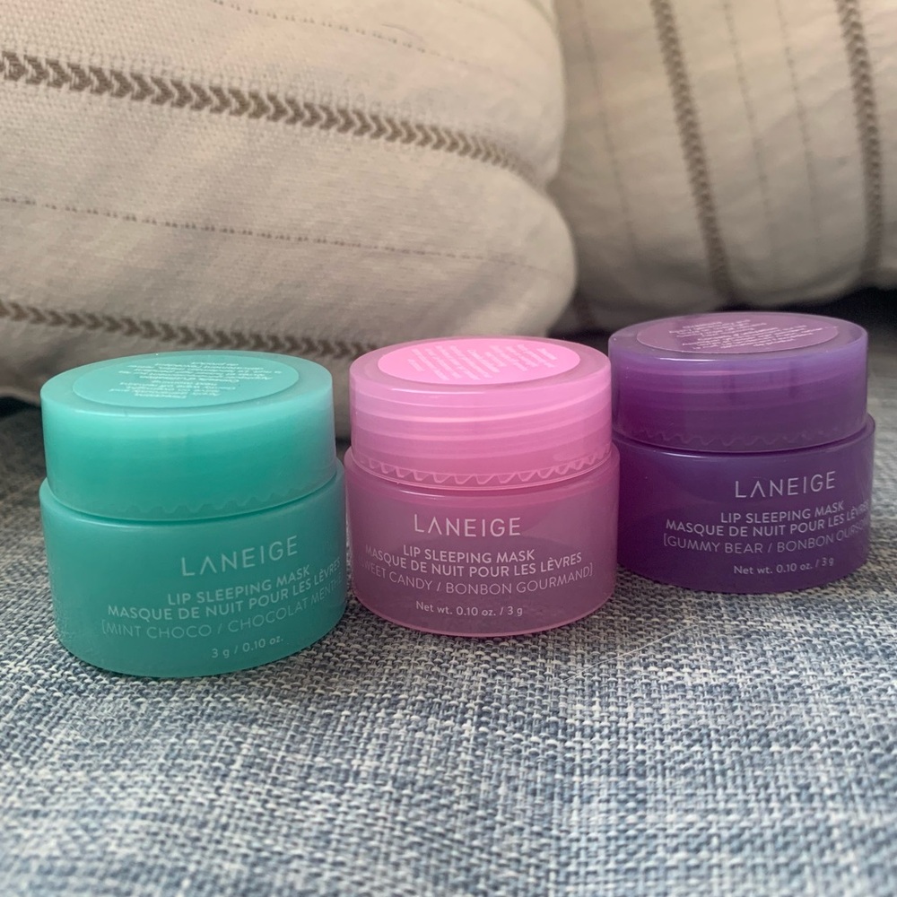 3 (3g) LANEIGE lip sleeping masks - never used